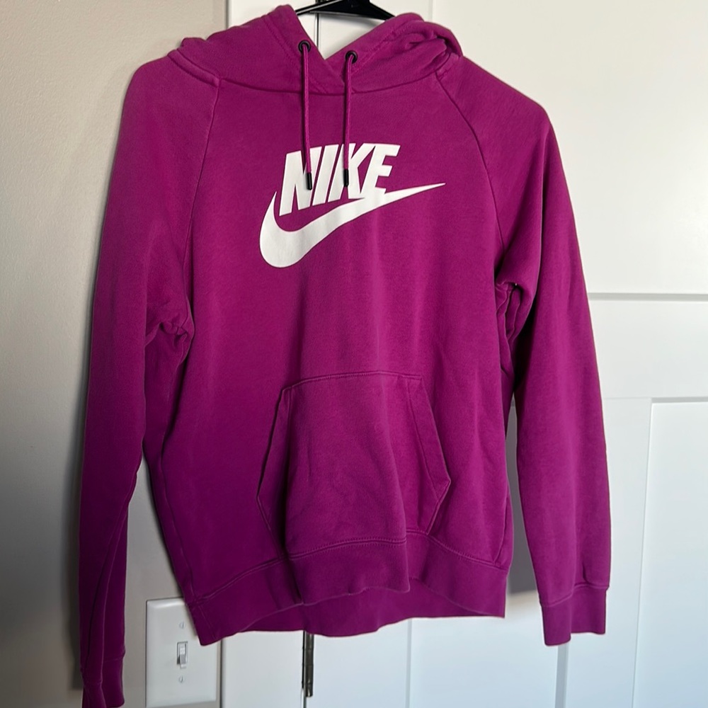Purple nike hoodie